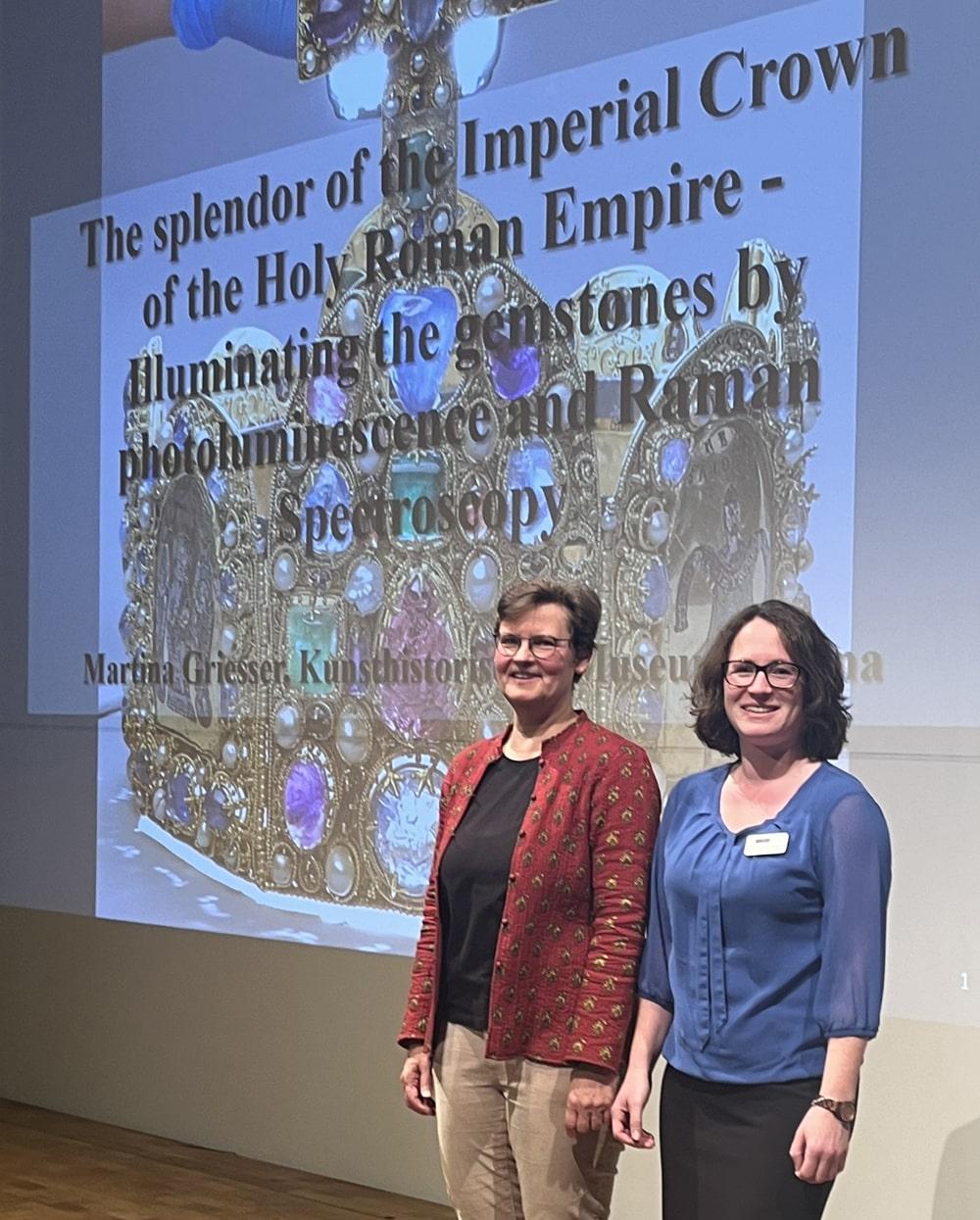 Evening lecture at the 19th Raman Imaging Symposium: Investigations of the Imperial Crown of the Holy Roman Empire