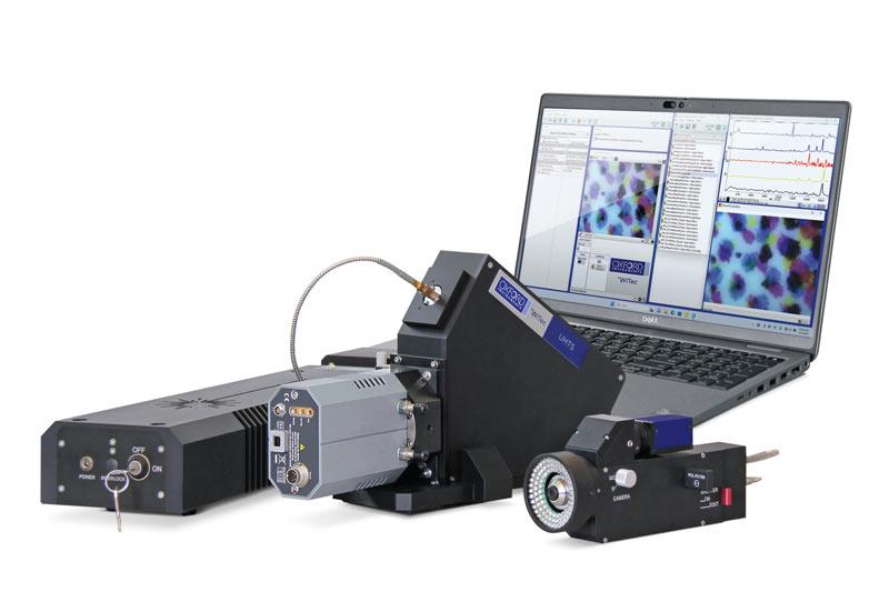 alphaCART, WITec’s mobile Raman system